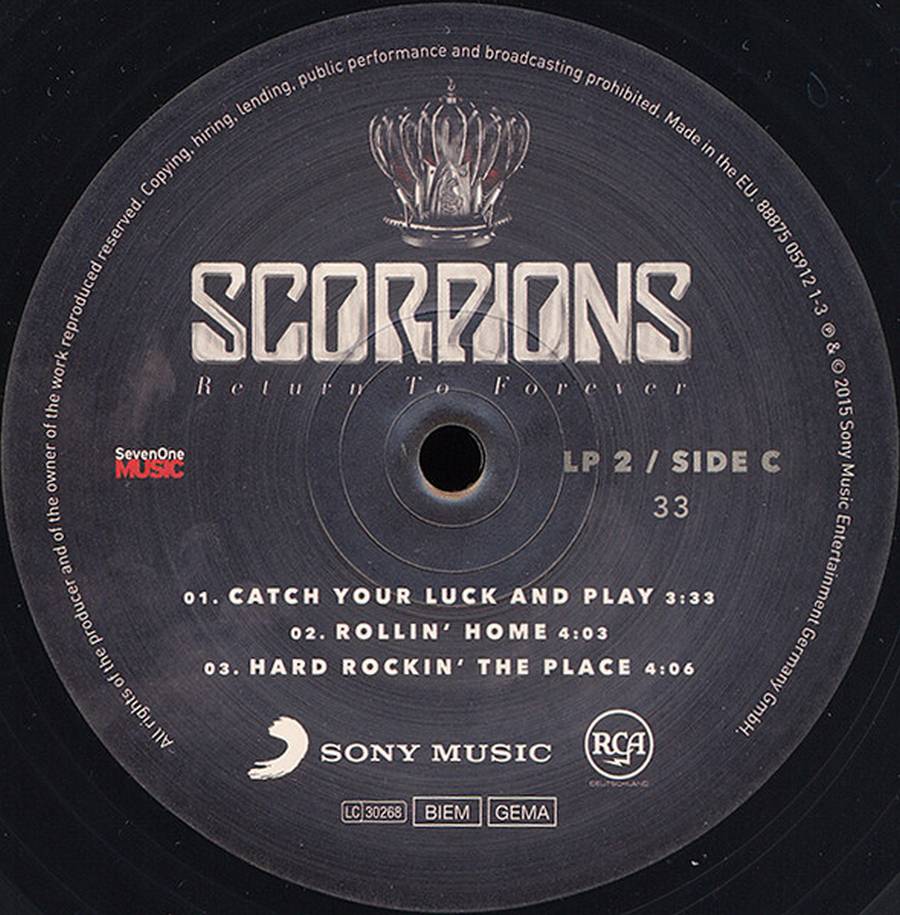 Scorpions – Return To Forever (2LP)